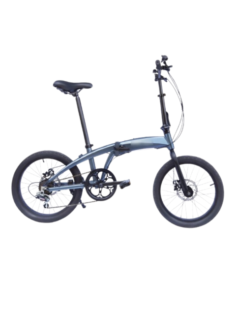 Ultra-lightweight, portable, foldable aluminum folding bicycle